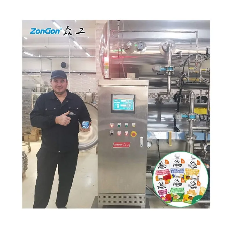 plastic package food water immersion autoclave(001)